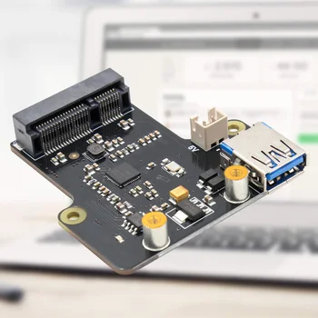

X850 MSATA SSD Accessories Integrated Circuits Computer Part Upgrade High Speed PCB Disk Expansion Board For Raspberry Pi 3B