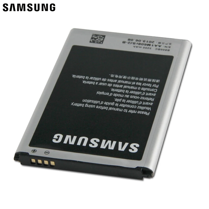 Samsung оригинальная замена Батарея B800BC B800BE для GALAXY NOTE 3 N900 N9009 N9008 N9006 N9005 N9002 Note3 с NFC 3200 мАч