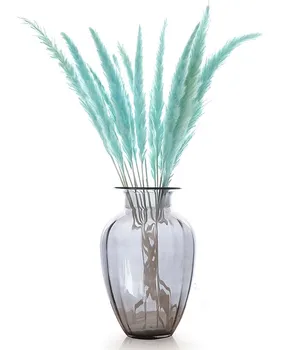 

1pcs 50cm Dried Flowers Natural Bulrush Flower Branch DIY Arrangement Wedding Decoration for Home Party Office Decor Plants