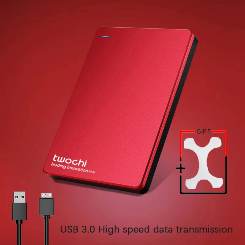 best external hard drive for ps4 2TB HDD 1TB TWOCHI Metal Panel+ABS Portable 500GB 320GB HD Storage External Hard Drive USB3.0 Disk For PC/Mac Xbox PS4 PS5 usb hdd External Hard Drives