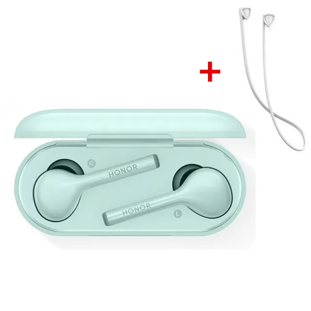 Mint add Rope Оригинальные huawei Honor Flypods Lite Беспроводные Hi-Fi Bluetooth наушники TWS наушники водонепроницаемые наушники 54 наушники с управлением - Цвет: Mint add Rope