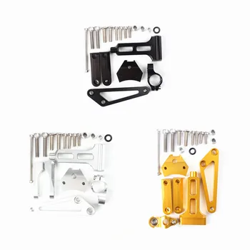 

1 Set CNC Motorcycle Steering Damper Stabilizer Bracket Mount Kit For HONDA CB1300 2003-2011 2010 Aluminum Motor Accessories