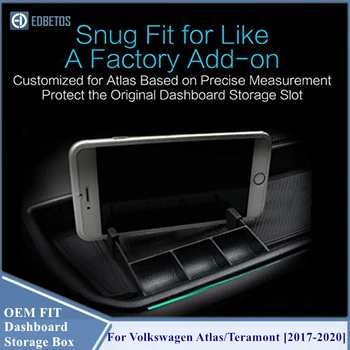 

For VW Volkswagen Atlas Teramont 2017 2018 2019 2020 Car Styling Dashboard Storage Organizing Box Organizer Case