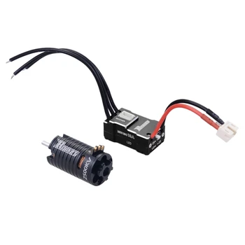 

Suitable for Kyosho Mr03 Atomic DRZ 1/24 1/28 1/32 RC Car MINI 1410 2500KV Brushless Motor with 18A ESC