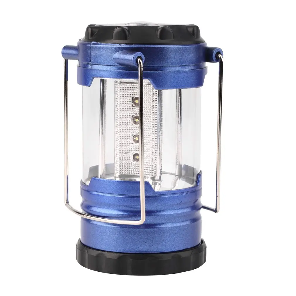 

Ultra Bright Waterproof Shockproof Power Saving Telescopic Camping Lantern Bivouac Hiking Light 12 LED Portable With Compass