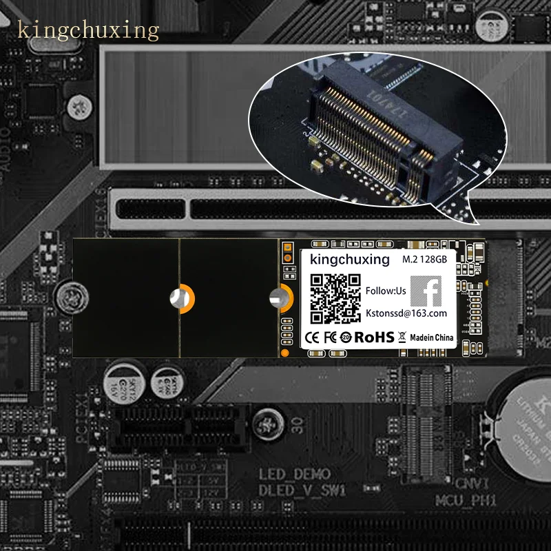 Kingchuxing SSD M.2 SATA 1 ТБ 512 ГБ 500 Гб 256 HDD M2 NGFF 2242 2260 2280 жесткий диск для ноутбука компьютера
