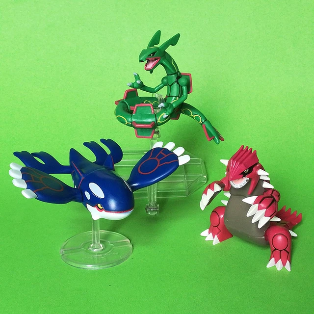 Kit Carta Pokémon Lendários Groudon Kyogre E Rayquaza em Promoção na  Americanas