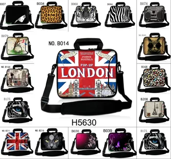 

Boys Girl's Zipper Hot 17 15 13 12 10 7 inch Notebook Bag Shoulder Bag Carry Cover Pouch Protector For Macbook Air Pro Dell HP