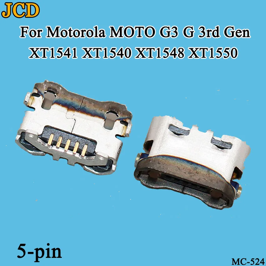 Jcd50шт/лот Micro USB разъем для зарядки USB порт зарядный разъем для Motorola MOTO G3 G 3rd Gen XT1541 XT1540 XT1548 XT1550