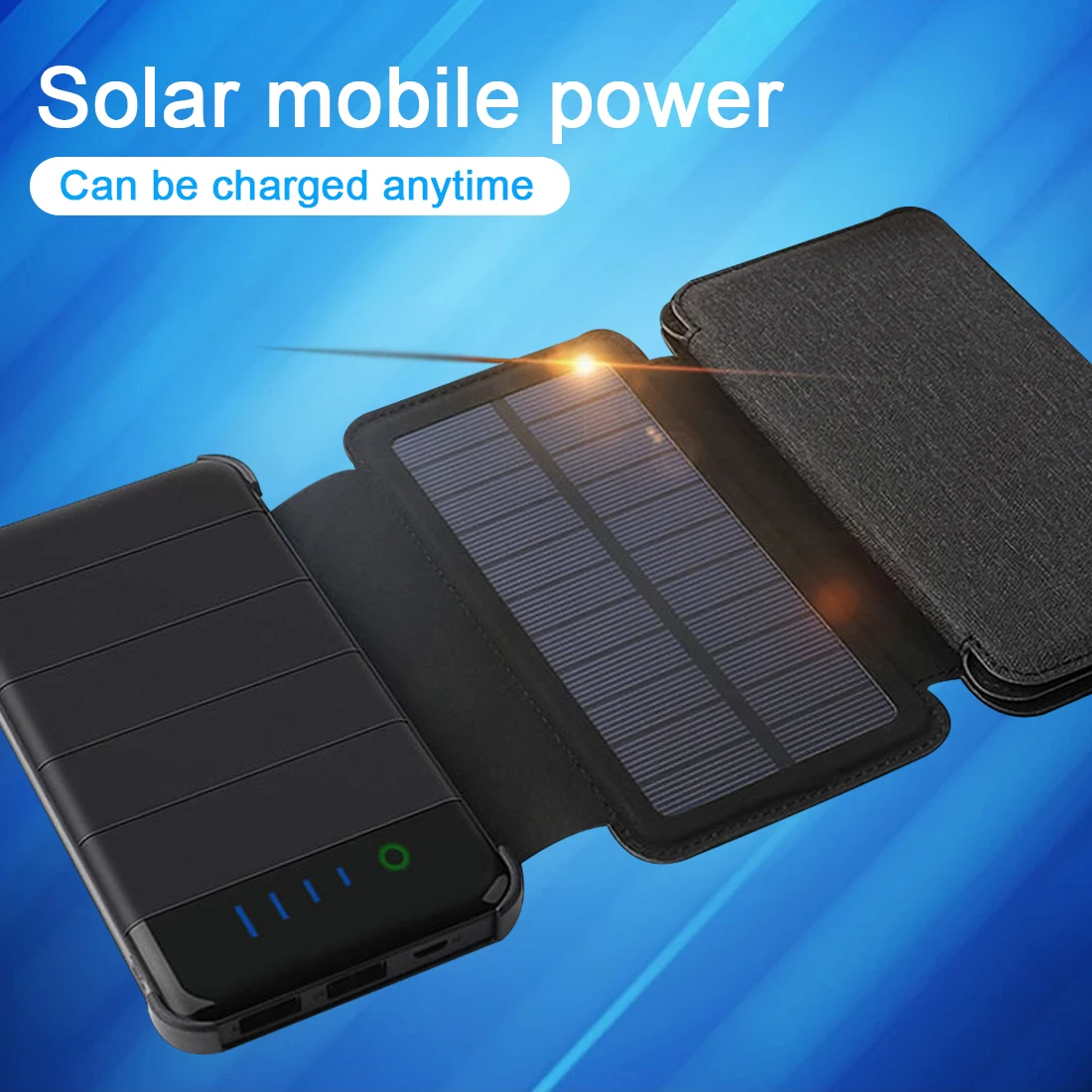 20000 мАч портативный складной солнечный банк питания Солнечная Панель зарядное устройство внешний резервный пакет для смартфона планшета