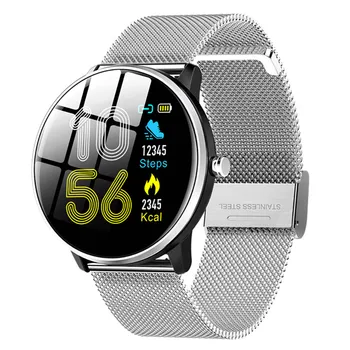 

Full screen touch smart watch male pedometer heart rate blood pressure sleep tracker IP68 waterproof smartwatch female clock