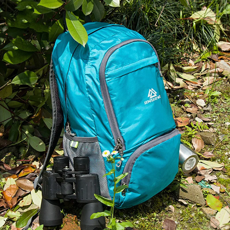 

20L Lightweight Foldable Waterproof Nylon Women Men Skin Pack Backpack Travel Outdoor Sports Camping Hiking Bag Rucksack