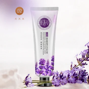 

30g Floral Essential Oil Hand Cream Hydrating Anti-drying Smooth Fine Lines Hand Care Plant Essential Cream Winter Hand Care-