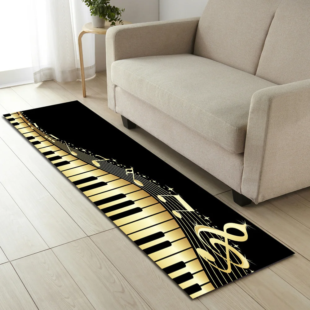 

Kitchen Floor Mat Rectangular Bedroom Door Mat Home Floor Decoration Living Room Carpet Bathroom Non-slip Carpet 3D Printing