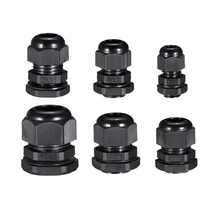 PG19 PG21 PG25 PG29 водонепроницаемый нейлоновый кабельный ввод Регулируемый разъем для 102 мм-25 мм, упаковка из 10