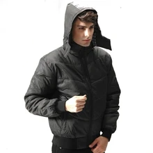 Мужская складываемая пуховая куртка с капюшоном, водонепроницаемая легкая утепленная пуховая куртка для путешествий, походов на открытом воздухе