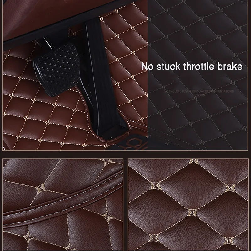 

Fully enclosed waterproof abrasion-resistant leather car floor mat For Land Rover evoque freelander 2 discovery3 car accessories