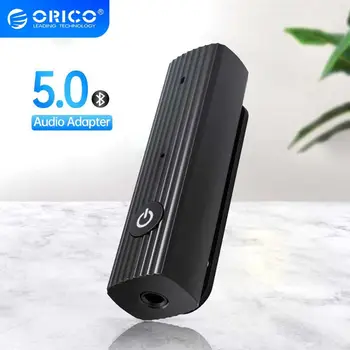 

ORICO Bluetooth Receiver 5.0+EDR 3.5mm AUX Adapter for Car PC Headphones Headphone Speaker Music Mini Wireless Audio Adapter