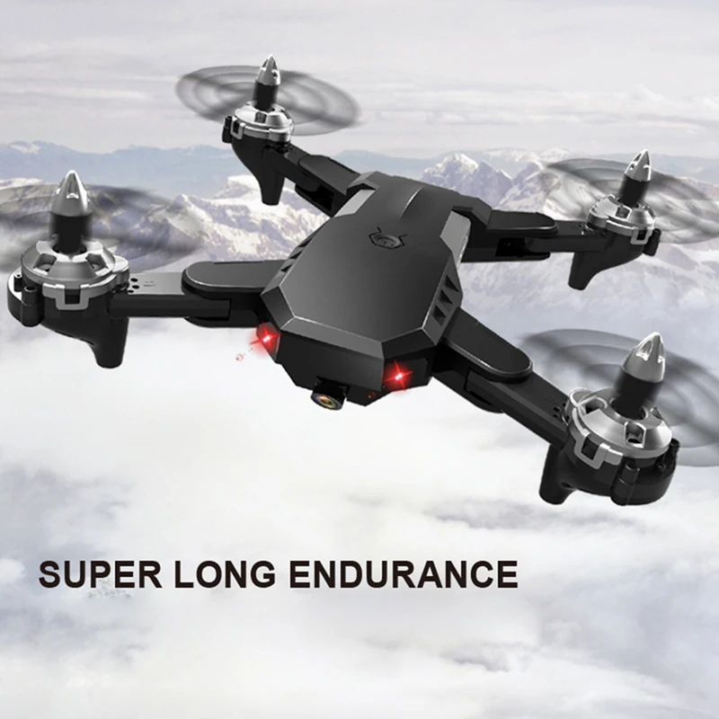 E58 Wifi Fpv с 2-мегапиксельной широкоугольной камерой Режим высокой фиксации складной Радиоуправляемый Дрон Квадрокоптер Rtf