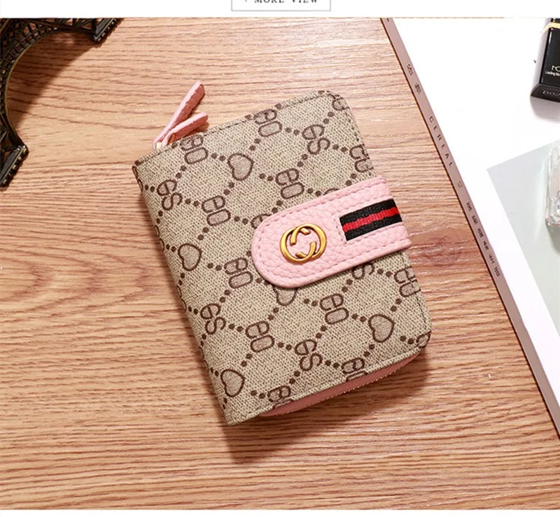 Baellerry, мягBaellerry Soft PU Орган Бумажнкий кошелек из искусственной кожи для женщин, маленький держатель для карт, ID, клатч на молнии, карман на застежке, Женский кошелек, мини кошелек для монет, женские кошельки