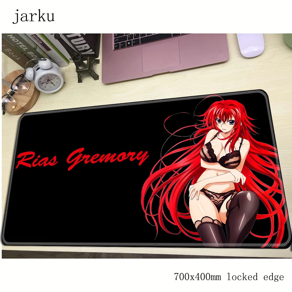 Старшеклассник dxd коврик для мыши геймер 700x400 мм notbook большой игровой Хэллоуина ПК