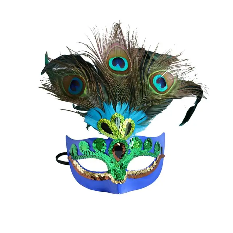 

1PCS Fun Creative Christmas Peacock Costume Mask for Kids Adults Cosplay Christmas Party