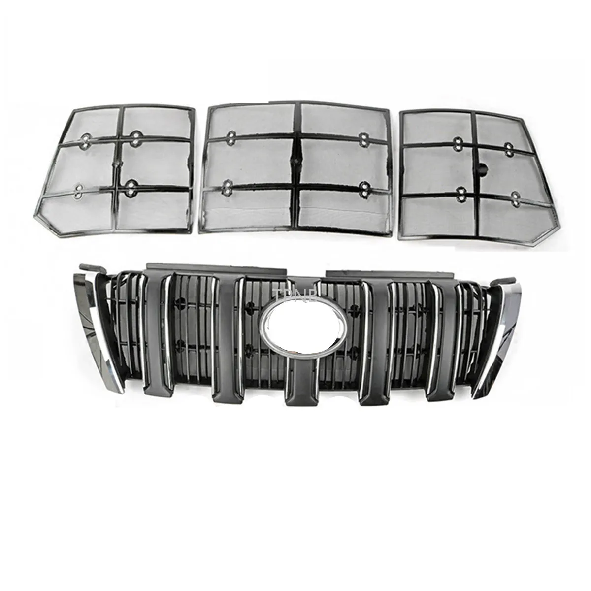 Для Toyota Land Cruiser Prado 150 2010 2018 2019 2020 J150 LC150 FJ150 сетка для обшивки насекомых передняя
