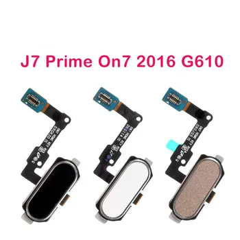 

For Samsung Galaxy J7 Prime On7 2016 Home Button J5 Prime On5 2016 G570 G610 Fingerprint Key Return Flex Cable Replacement