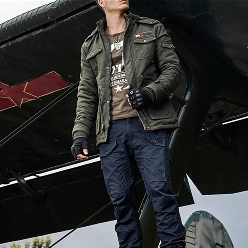 Мужская куртка-бомбер в стиле милитари тактическая легкая ветровка большого