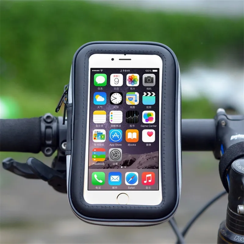 Мотоцикл для навигации по мобильному телефону кронштейн E-Bike держатель для крепления велосипеда универсальный ударопрочный водонепроницаемый мешок
