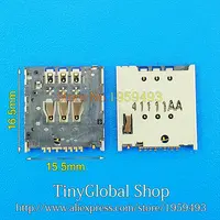 2 шт./лот XGE новый разъем для чтения sim-карт Замена держателя для MEIZU MX4 pro MX3 MX2 MX4PRO модуль слот лотка - изображение