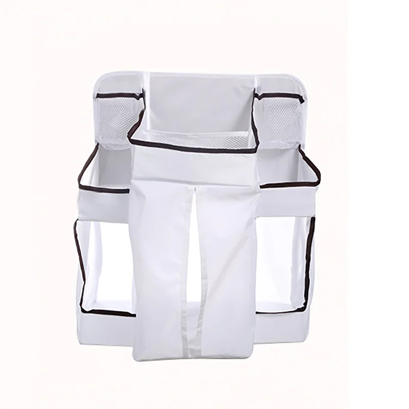 

Children's Bed Hanging Bag Baby Crib Portable Waterproof Multi-function Bedside Diaper Organizer Cradle Bedding Accessories