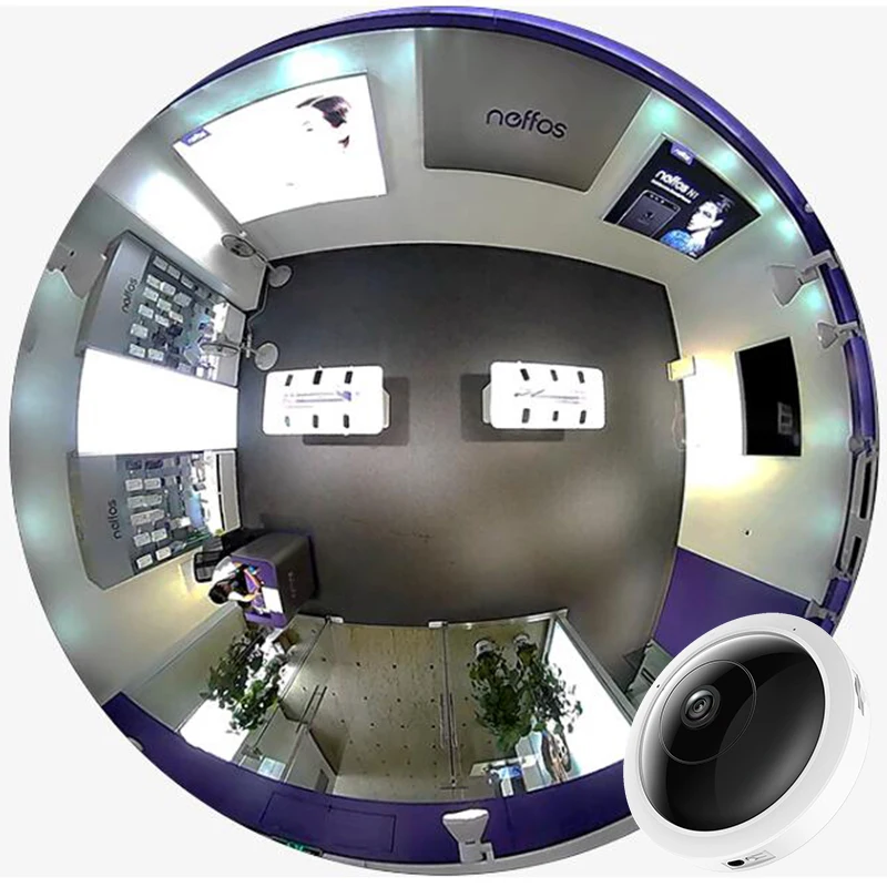 TP-LINK беспроводная WiFi ip-камера 5,0 мегапикселей 1,1 мм объектив CMOS CCTV сетевая камера с WiFi H.265 360 Full View ICR внутренняя камера