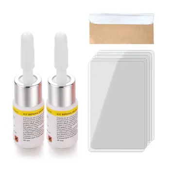 

2 Bottle + Tool Car Windshield Repair Kit Car Glass Resin Kit Crack Restore Car Tool Window Screen Polishing Car Styling