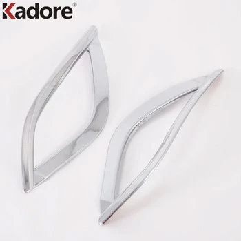 

For Toyota Prius 2019 2020 Hatchback Chrome Rear Reflector Fog Light Lamp Foglight Cover Trim Garnish Molding