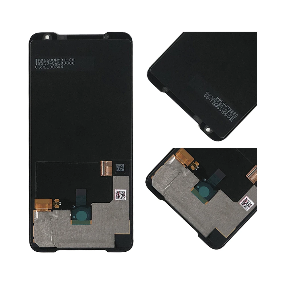 Сменный сенсорный ЖК экран AMOLED для ASUS ROG Phone II ZS660KL 6 59 дюйма|Экраны мобильных