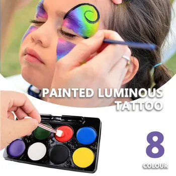 

Face Painting Creative Random Color Pigment Face Painting Creative 8 Colors Painting Primer Face Painting Creative 8 Colors Diy