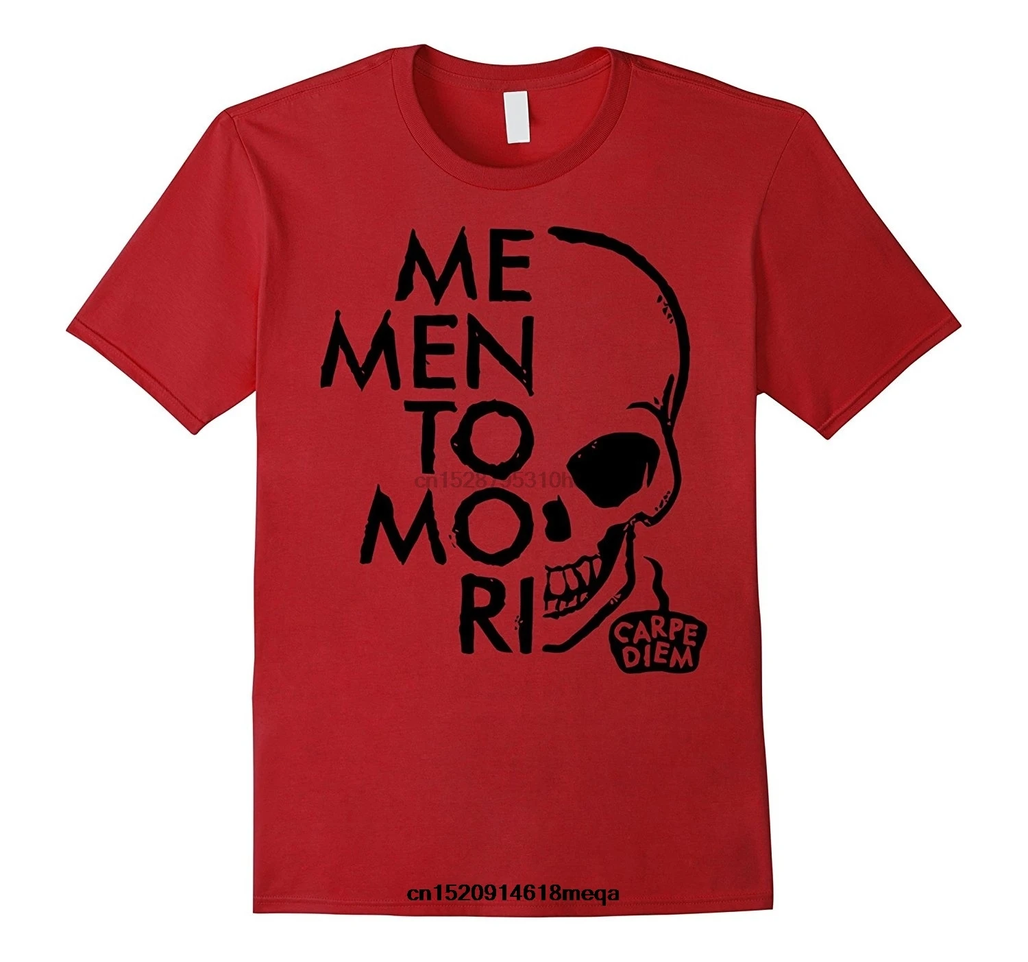 Футболка Meme Shirts Memento Mori Carpe Diem футболка | Мужская одежда