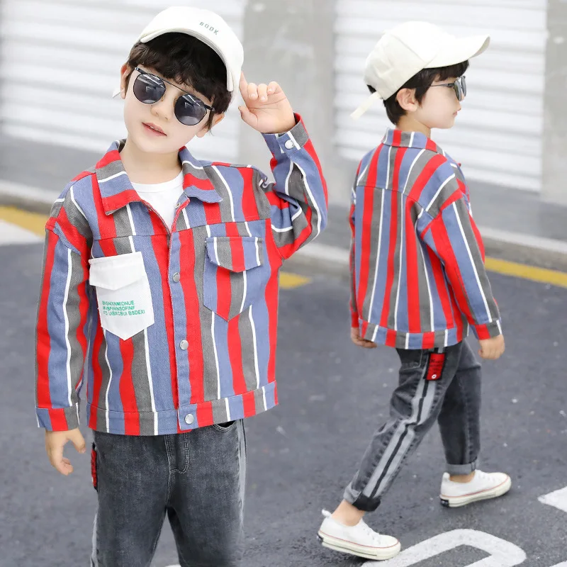 

BOY'S 2020 Spring Coat New Style Western Style Jacket Children Spring And Autumn Fashion Clothes Baby Trend Handsome Tops