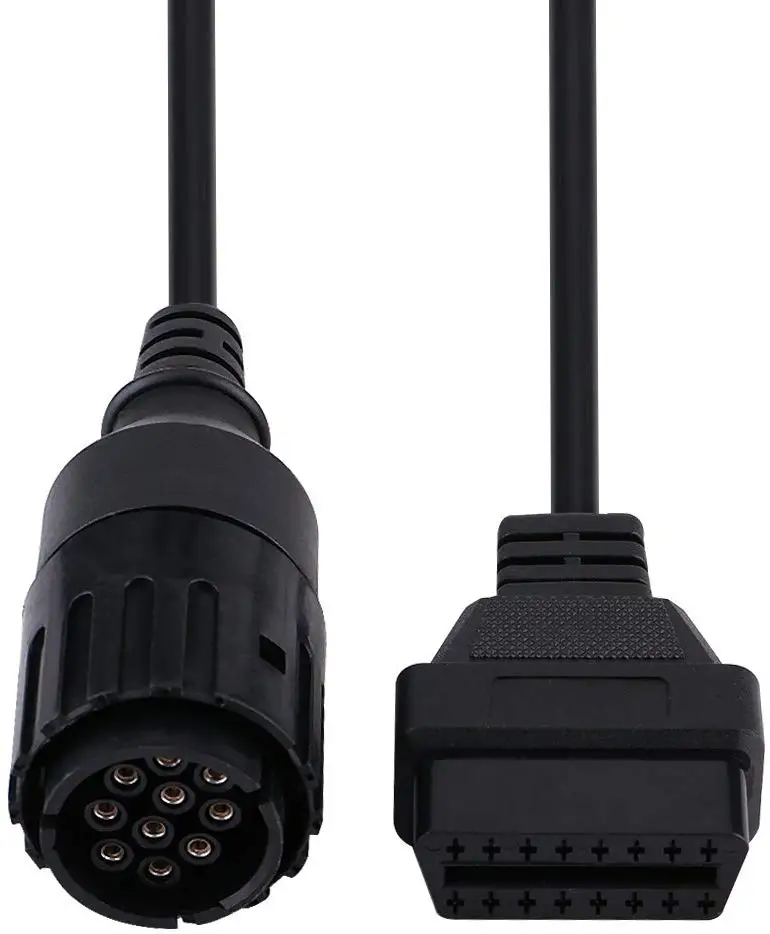 Диагностический кабель OBD2 10 16 контактов для BMW 1 5 м|diagnostic cable|cable for bmw16pin obd2 |
