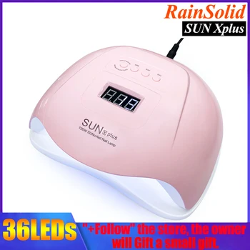 

Profession UV Lamp 120W Lamp For Nails Everything For Manicure Curing All Gel Polish 36LEDs SUN XPlus Ice Lamp Infrared Sensing