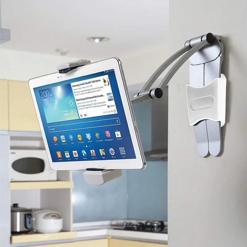 Универсальный настольный держатель для Ipad, Настольный кронштейн для планшета из алюминиевого сплава, настенный складной держатель для планшета для IPad планшета