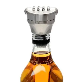 

Plastic bottle red wine bottle password lock bottle stopper wine stopper vacuum plug device to save furniture hardware