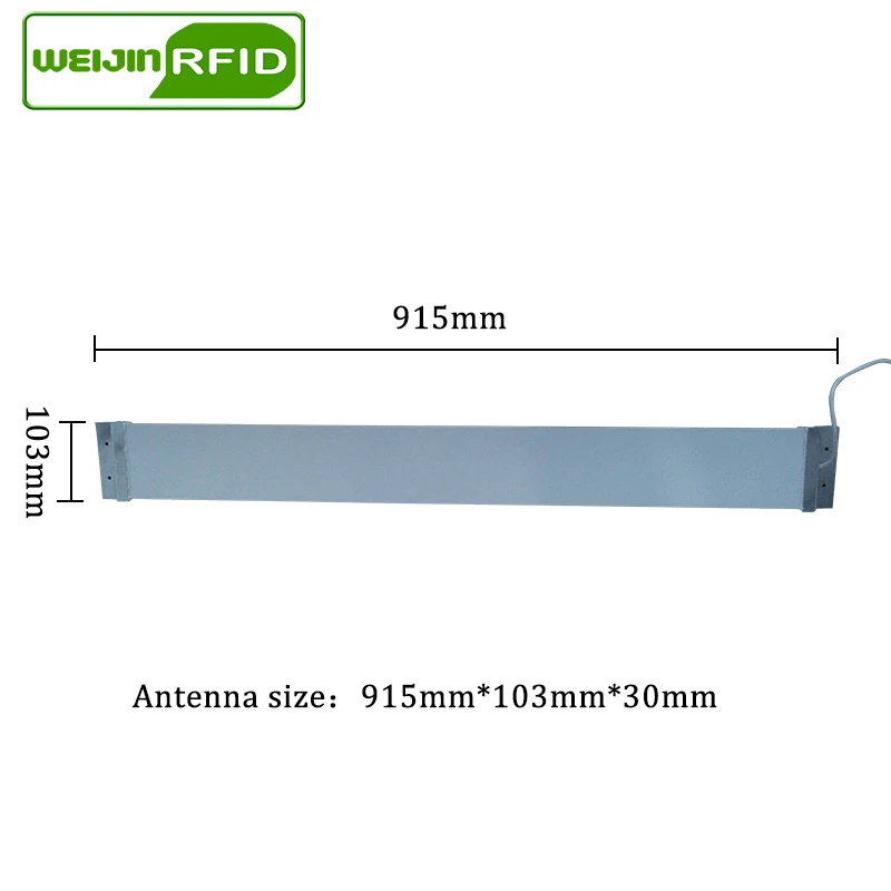UHF RFID полоса тонкая антенна Vikitek 915 МГц средний диапазон 920 925 М самообслуживания