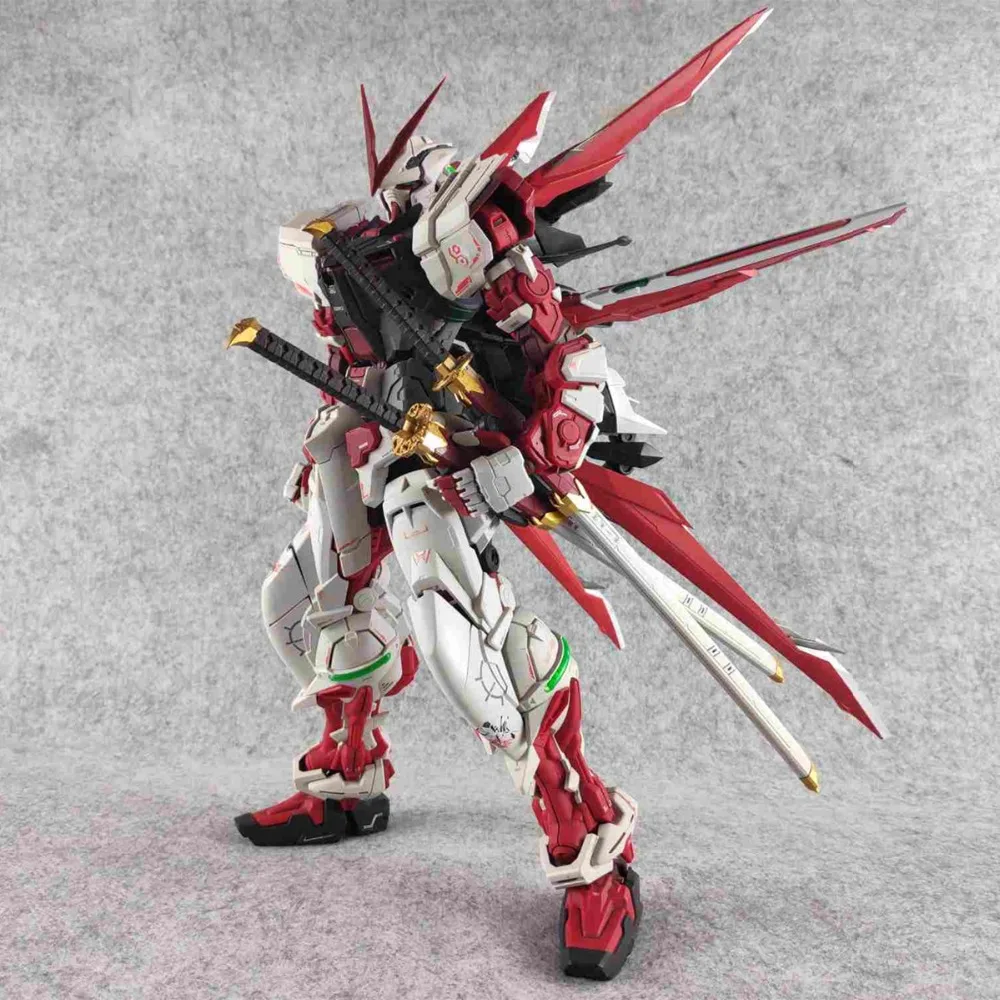 Nillson рабочая модель 1: 60 PG MBF-02 с пути красная рамка Gundam 1,0/2,0 летный аппарат модель DN001