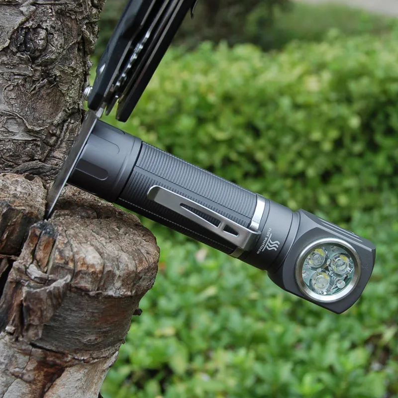 Jaxman E1 Nichia 219CT высокий CRI TIR 18650 фонарик Cree XML XPG EDC факел для мастерской светильник с