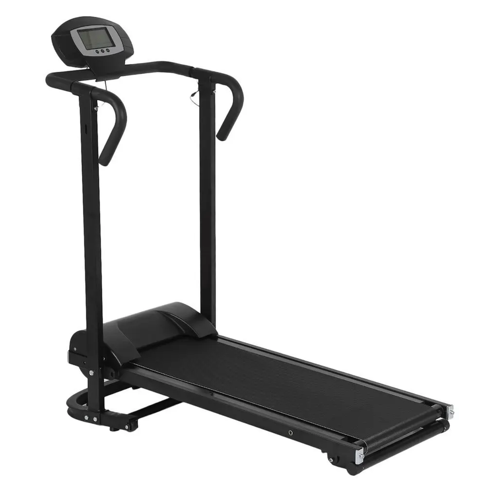 

Household Mechanical Treadmill With LCD Display Low Noise Walking Machine Foldable Home Trainer Fitness Equipment