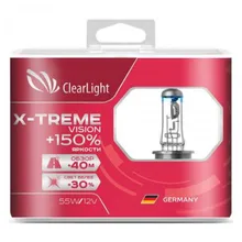 Лампа галогенная H4 X-treme Vision+150%, 2 шт