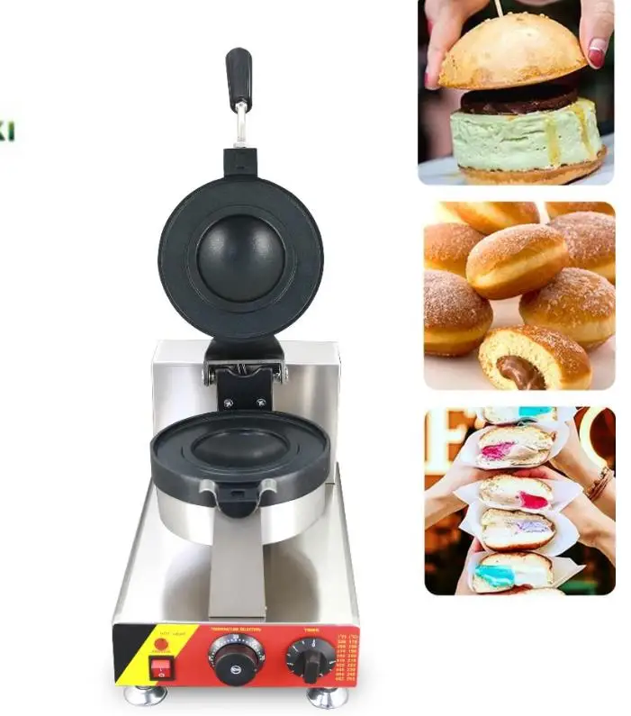 Бесплатная доставка электрический горячий закуска десерт машина пончик