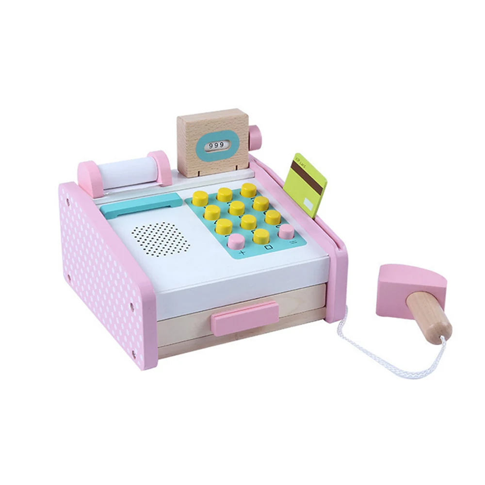 Детский комплект кассового аппарата развивающие ресурсы для детей ролевых игр